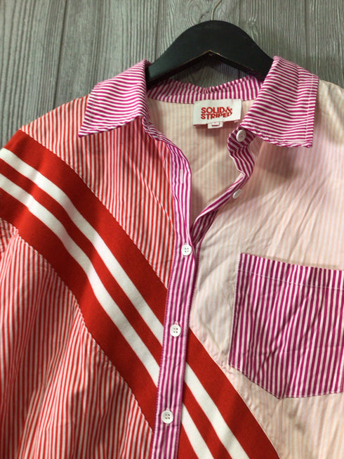Solid & Striped Shirt Size Large