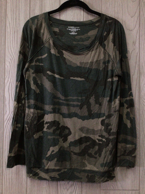 Majestic Filatures Modal/Cash/Silk T-shirt Size Medium