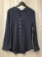 Carve Gauze Top New Size Medium