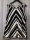 Nicole Miller Atelier Crochet Top Size 2X New Pre-Owned