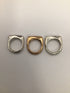 Modern Stacking 3 Ring set