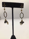 Long vermeil drop Earrings