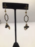 Long vermeil drop Earrings