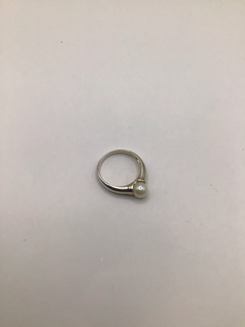 Pearl Ring Sterling sz 7