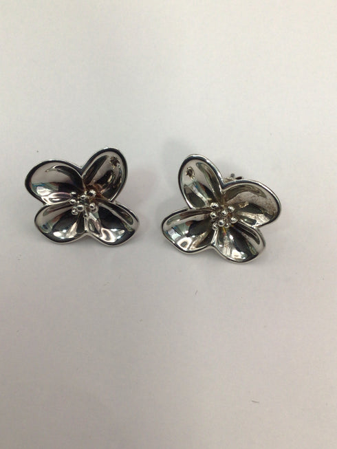 RLM Studios Dogwood Blossom Silver SET Necklace Earrings Ring