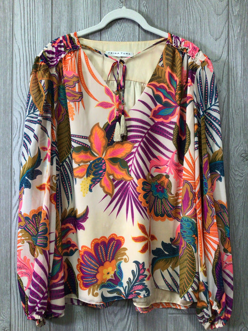 Trina Turk Blouse Size X-Large