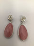 Jay King Peruvian Pink Opal Drop Earrings