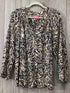 Lilly Pulitzer silk Blouse Size X-Large