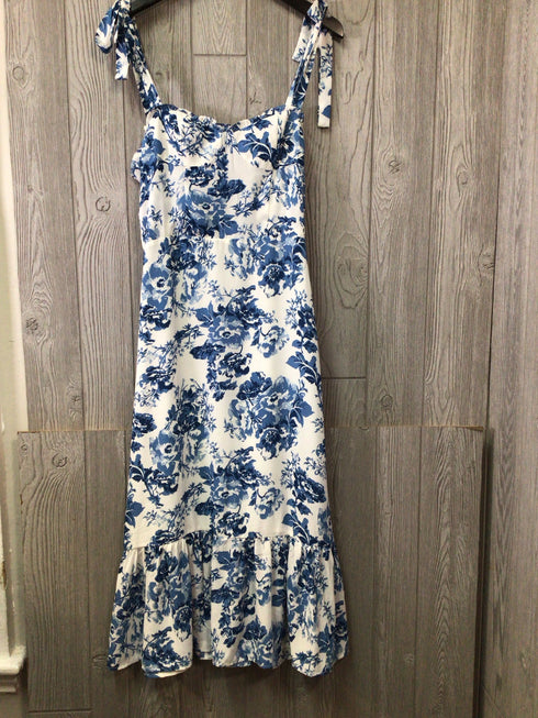 Aqua Midi Dress Size Medium New