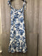 Aqua Midi Dress Size Medium New