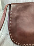 Adrienne Vittadini Messenger Leather vintage Purse