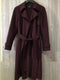 Theory wool-cashmere Felt Coat Size Petite