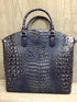 Brahmin Kyanite Melbourne Leather Large Duxbury Satchel Pre-owned
