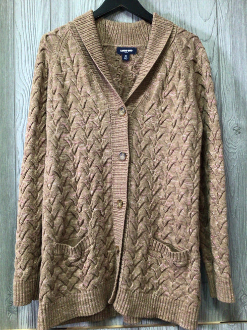 Lands End Cardigan Size Medium