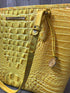 Brahmin Medium Asher Buttercup Melbourne Leather Tote New Pre-owned