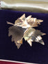 Mikimoto Brooch Earring set 14k Gold 6mm Akoya Pearl Estate