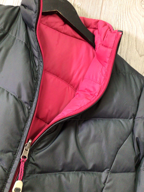 LL Bean Down Puffer Jacket Size Small Reversible