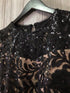 R&M Richards Sequined Gown Size 14