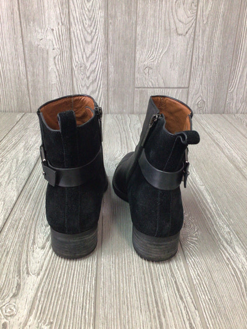 Donald J. Pliner Boots Leather + suede Size 7.5