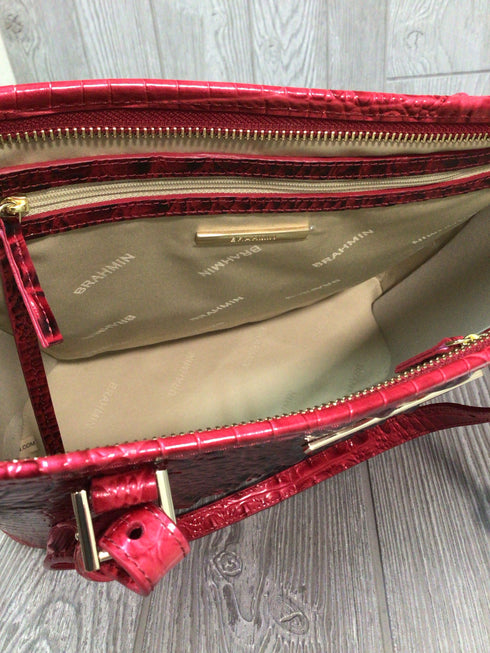 Brahmin Merlot Ombre Asher Medium Tote Melbourne Leather