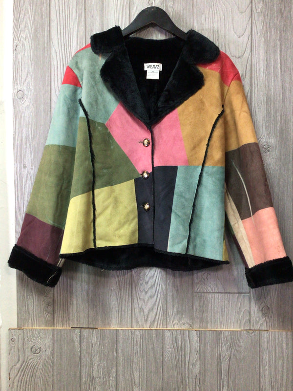 Weavz Jacket Patchwork Size Medium