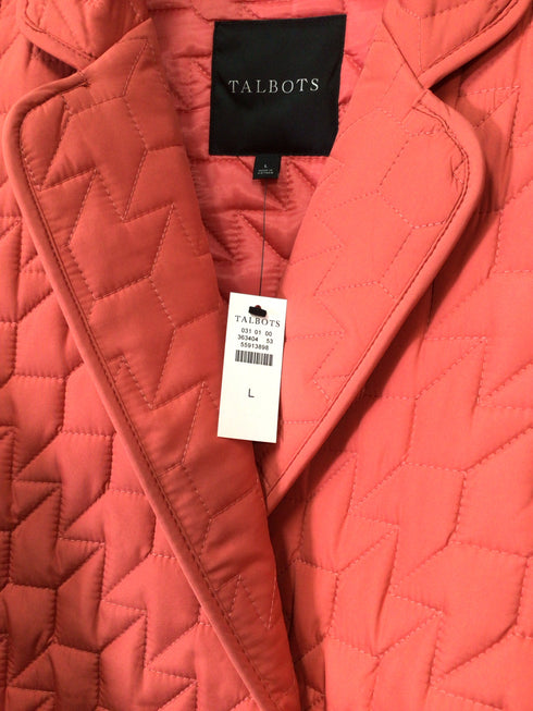 Talbots Quilted Jacket New Size Large