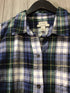 LL Bean Relaxed Fit Flannel Shirt Size 1X