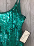 La Divina Sequined Dress Size Large New pre-owned