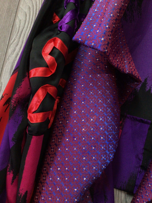 Papermoon short sutache Cardigan size Large