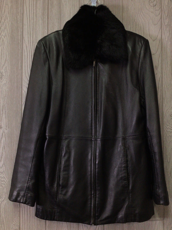 Mitsu Leather Jacket Size Medium