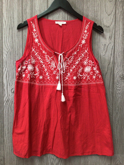 BeachLunchLounge Gauze Top Size Small