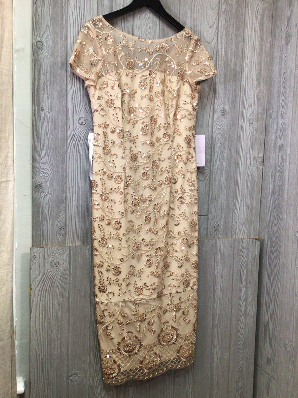 JS Collection Beaded Gown Henley Tea Size 10 New