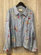 Johnny Was Workshop Linen Jacket Size X-Large