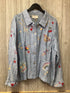 Johnny Was Workshop Linen Jacket Size X-Large