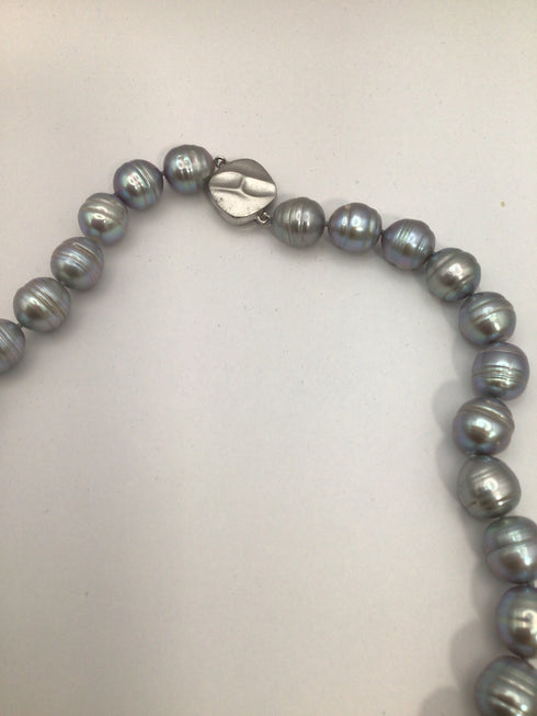 Honora Gray Baroque Pearl Necklace 16"