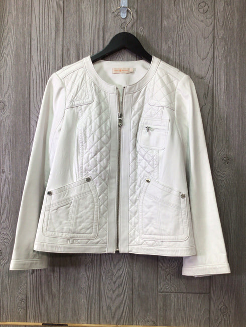 Tory Burch Leather Jacket Size Large