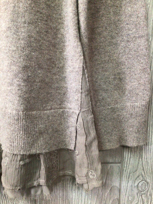 Garnet Hill Cashmer Sweater Size Medium