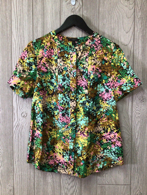 J Crew Top Silk Size 6