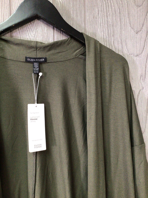 Eileen Fisher Size X-Small Jersey New Cardigan
