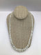 Graduated Rondelle Moonstone 20" Necklace