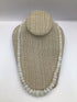 Graduated Rondelle Moonstone 20" Necklace