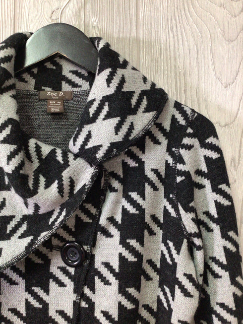 Zoe D. Wool Cardigan Size Small-Petite
