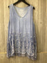 Soft Surroundings Silk Sequined Dress Size X-Large