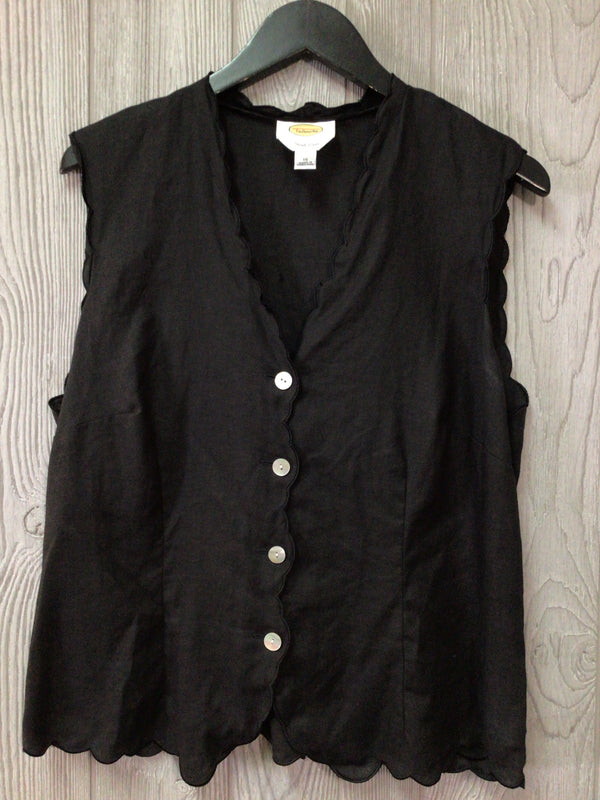 Talbots Linen Top Size 16