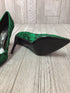 Delman Betti Emerald Baroque Pumps Size 8