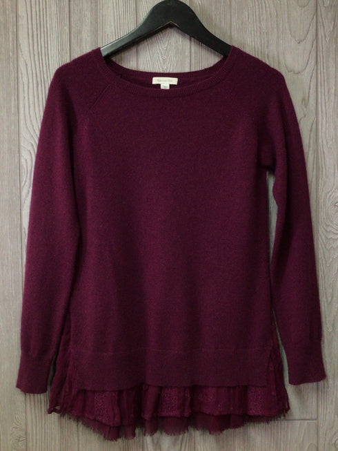 Garnet Hill Cashmere Sweater Size X-Small