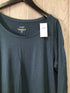 J Jill Ballet Sleeve Tunic T-shirt Size X-Large-Petite New
