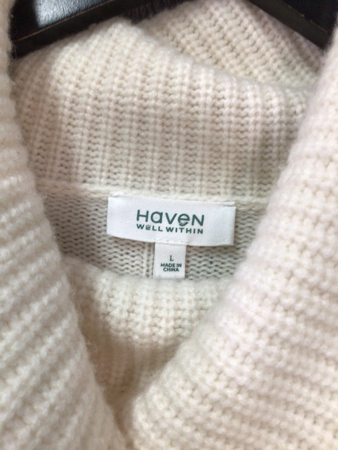 Haven Well Within Cashmere Sweater Size Large
