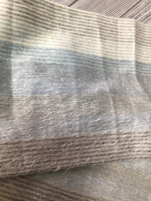 Shupaca Blue Alpaca Bl Scarf