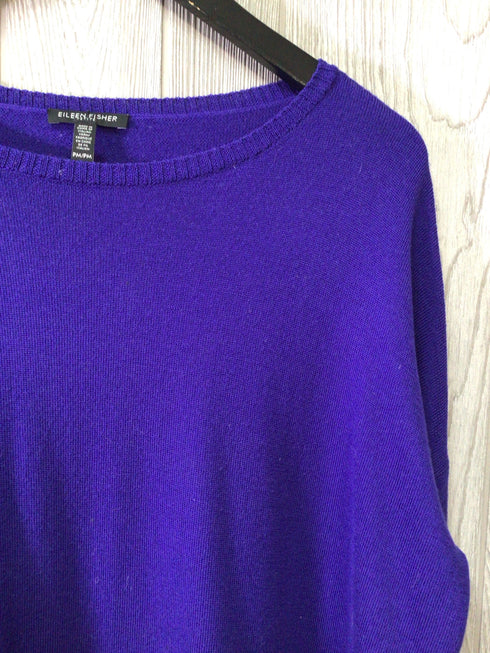 Eileen Fisher Merino Wool Sweater Size Medium-Petite